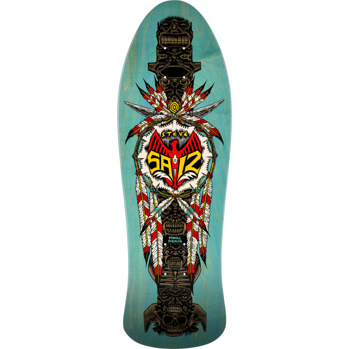 Powell Peralta Steve Saiz Totem 10" Skate Deck - M I L O S P O R T