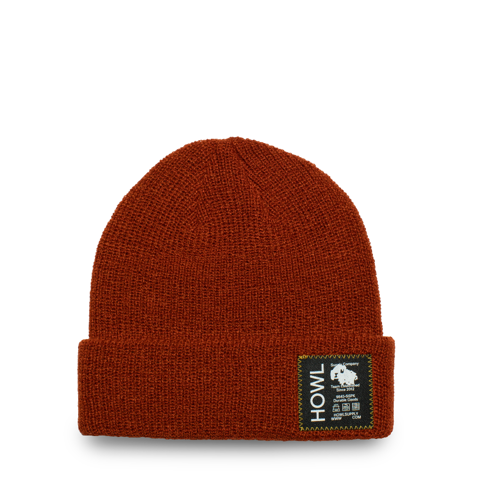 Howl Dominion Beanie in Brick 2024 - M I L O S P O R T