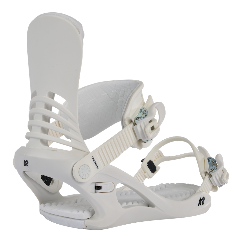 K2 Cassette Womens Snowboard Bindings in White 2024 - M I L O S P O R T