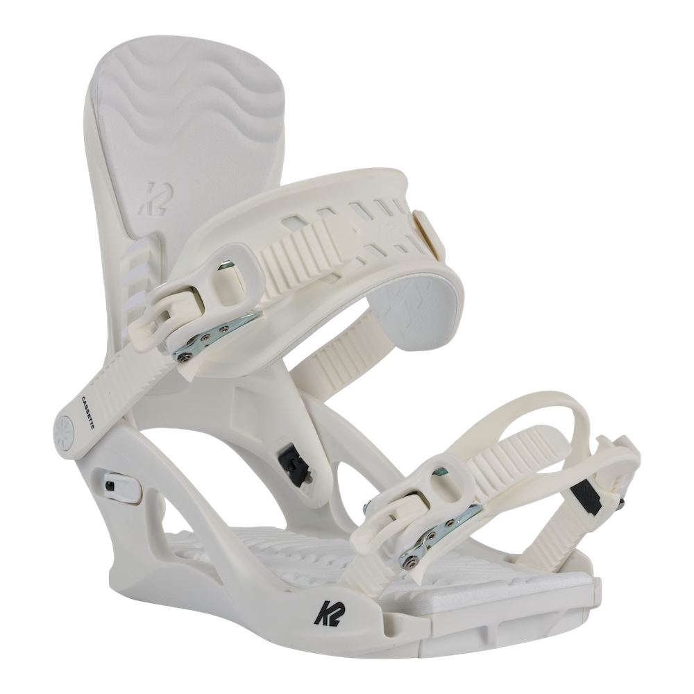 K2 Cassette Womens Snowboard Bindings in White 2024 - M I L O S P O R T