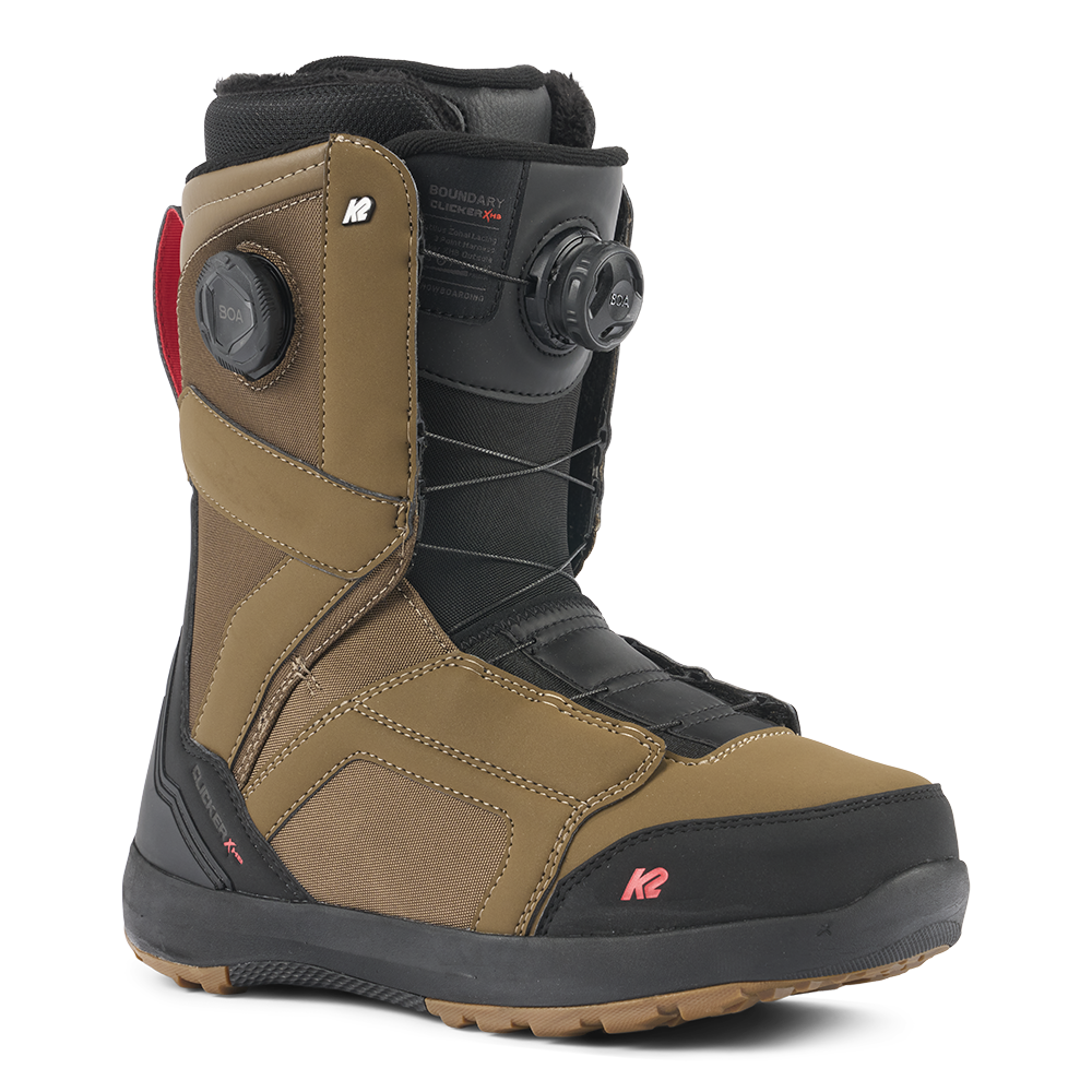 K2 Boundary Clicker X Hb Step In Snowboard Boots in Brown 2024 - M I L O S P O R T