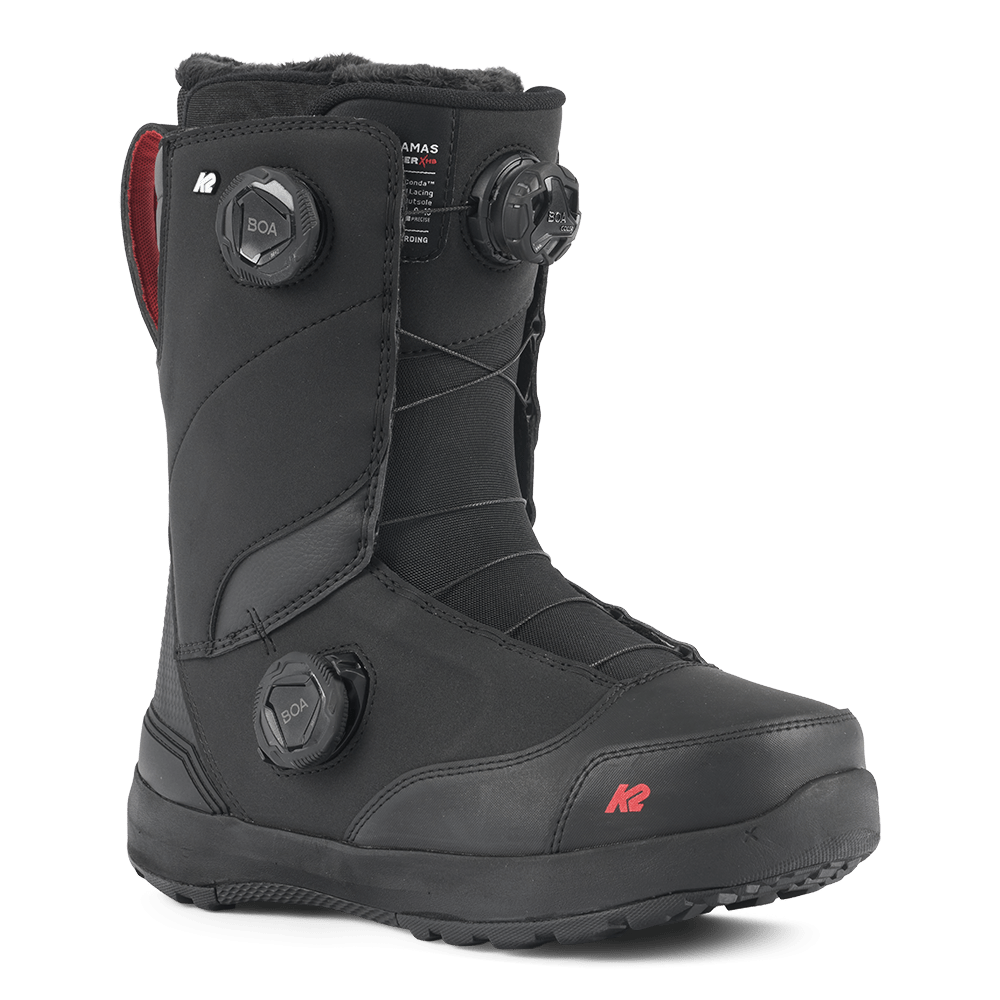 K2 Kamas Clicker X Hb Step in Snowboard Boots in Black 2024 - M I L O S P O R T