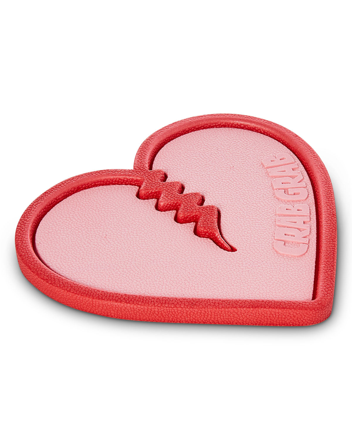 Crab Grab Mega Heart Traction Stomp Pad in Bubble Gum Pink 2025