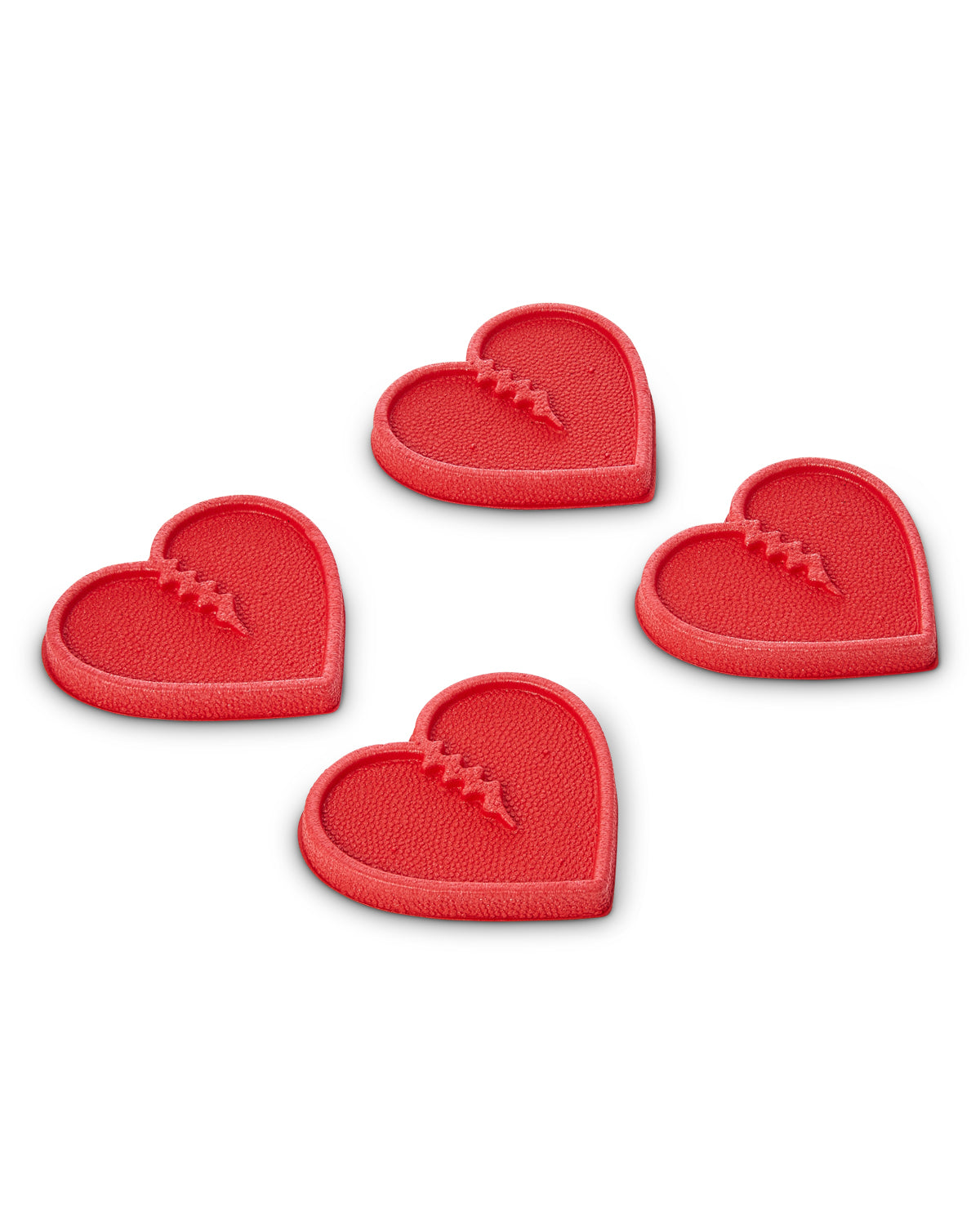 Crab Grab Mini Hearts Traction Stomp Pad in Red 2025