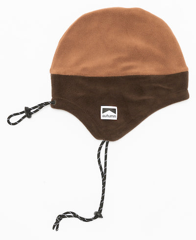 Autumn Fleece Ear Flap Beanie in Brown 2024 - M I L O S P O R T