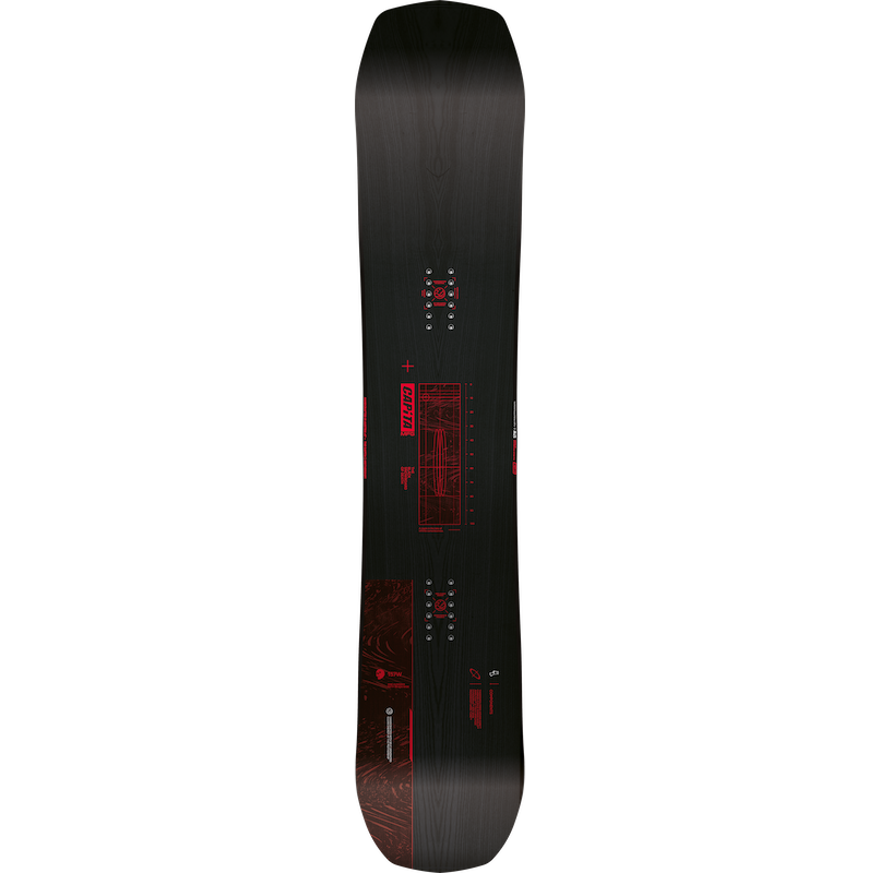 Capita Black Snowboard of Death Wide Snowboard 2025 - M I L O S P O R T