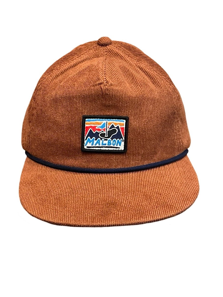 Malbon Glacier Corduroy Rope Hat