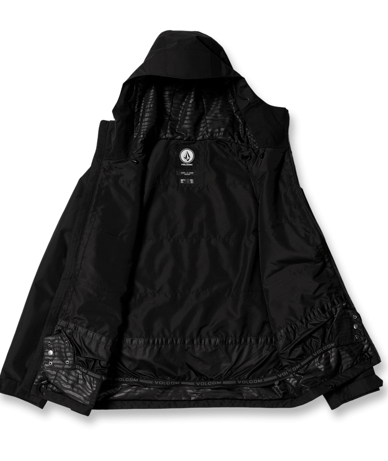 Volcom 2836 Insulated Snow Jacket in Black 2024 - M I L O S P O R T