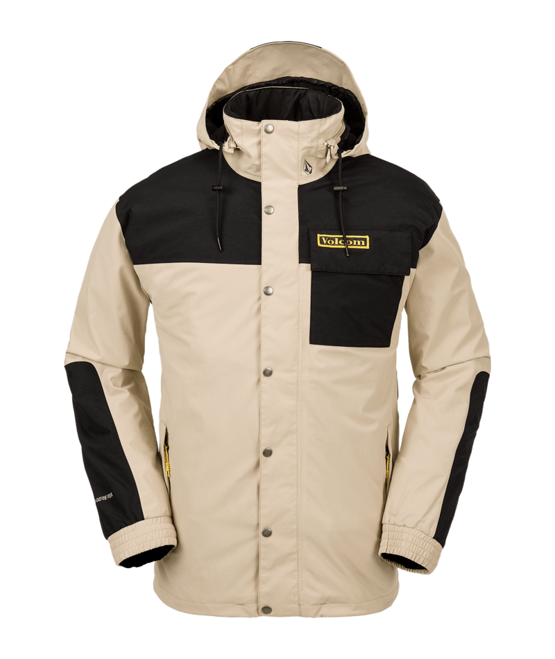 Volcom Longo Gore-Tex Snow Jacket in Khakiest 2024 - M I L O S P O R T