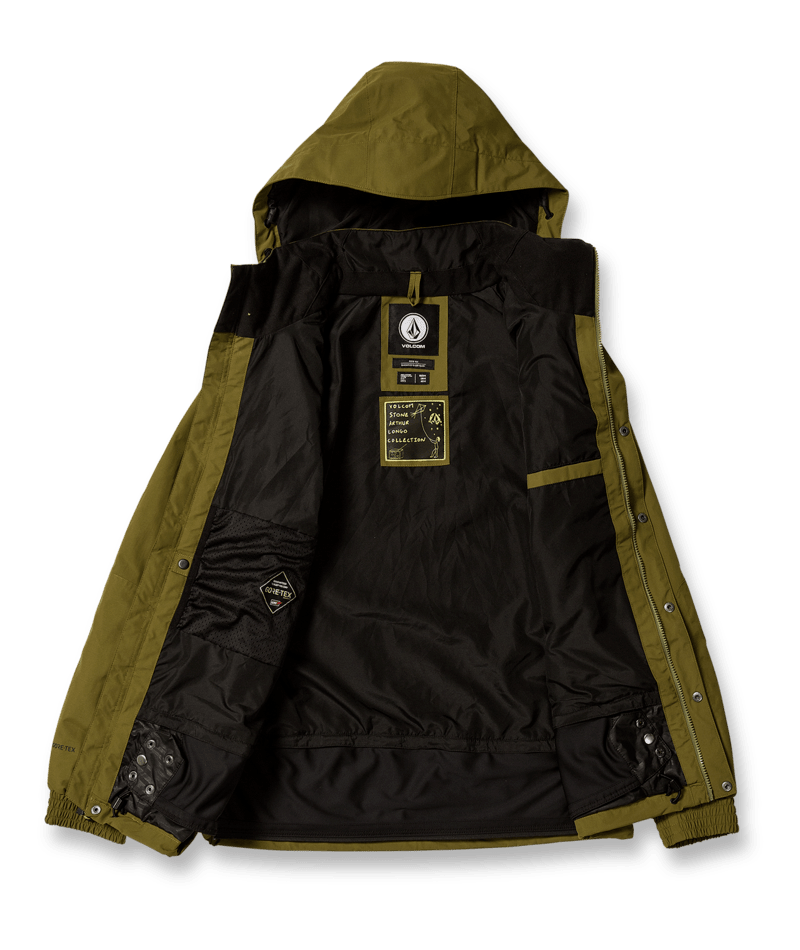 Volcom Longo Gore-Tex Snow Jacket in Moss 2024 - M I L O S P O R T