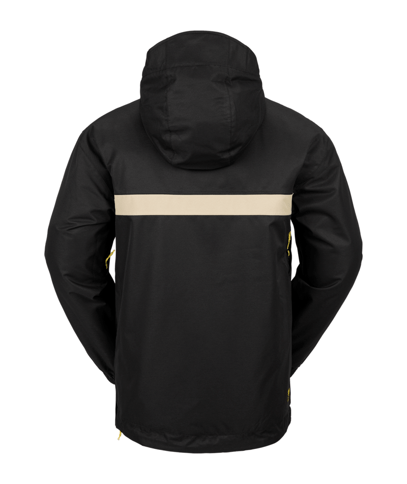 Volcom Longo Pullover Snow Jacket in Black 2024 - M I L O S P O R T