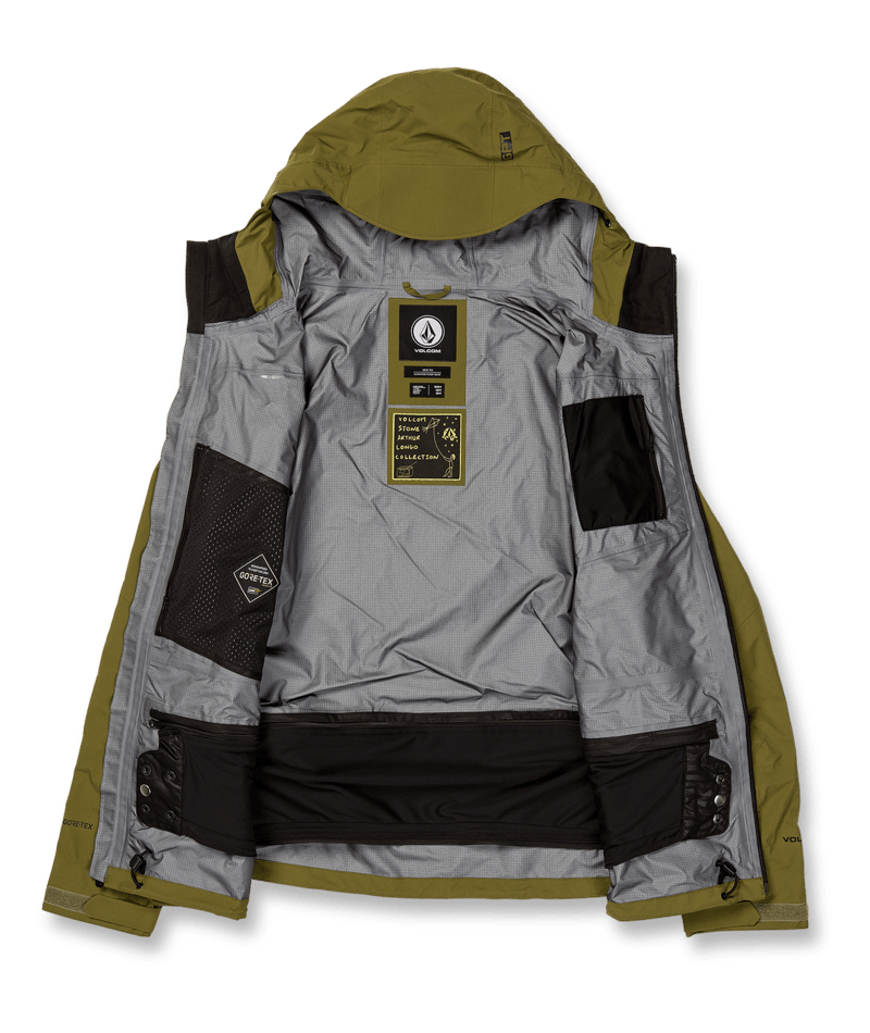 Volcom Arthur Gore Proshell Snow Jacket in Moss 2024 - M I L O S P O R T