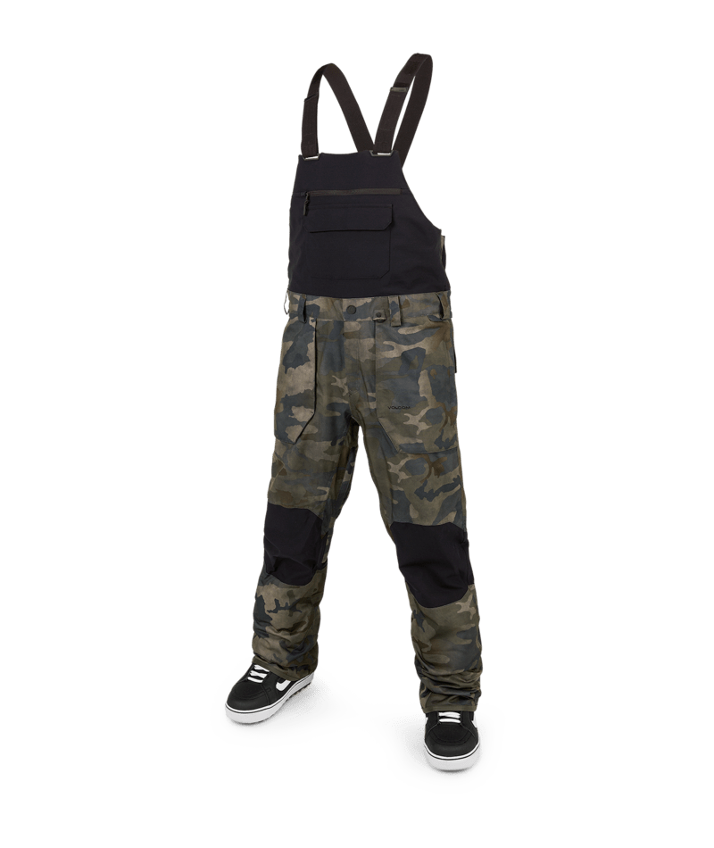 Volcom Roan Bib Snow Pant in Cloudwash Camo 2024 - M I L O S P O R T