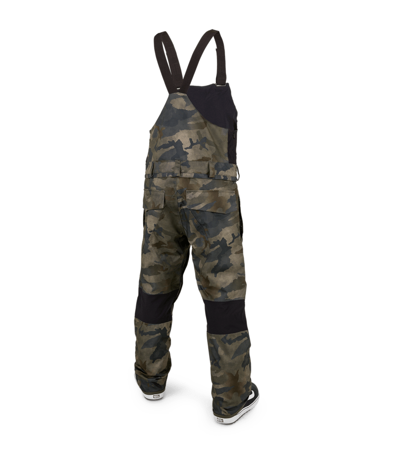 Volcom Roan Bib Snow Pant in Cloudwash Camo 2024 - M I L O S P O R T