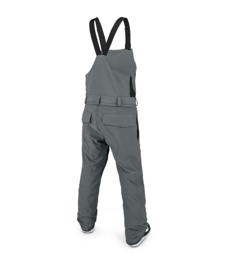 Volcom Roan Bib Snow Pant in Dark Grey 2024 - M I L O S P O R T