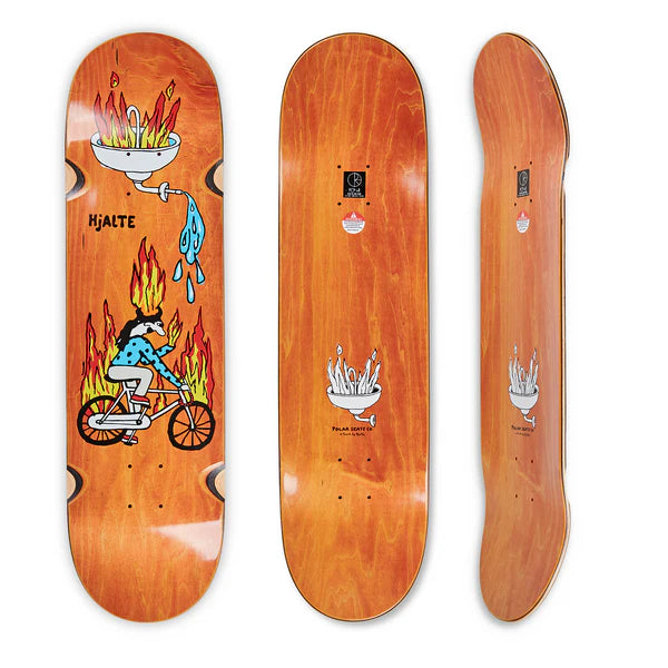 Polar Hjalte Halberg Fire Ride Skate Deck