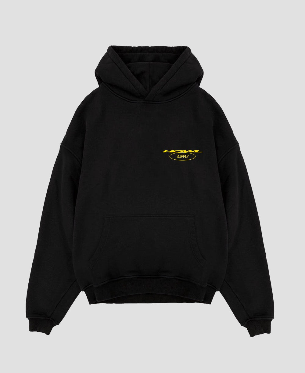 Howl Tech Hoody in Black 2024 - M I L O S P O R T