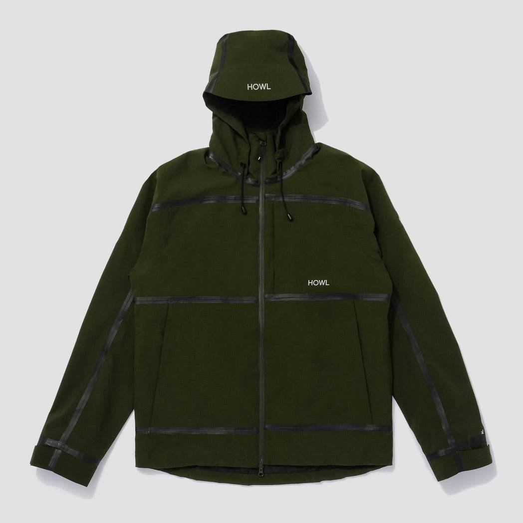 Howl Taped Snow Jacket in Moss 2024 - M I L O S P O R T