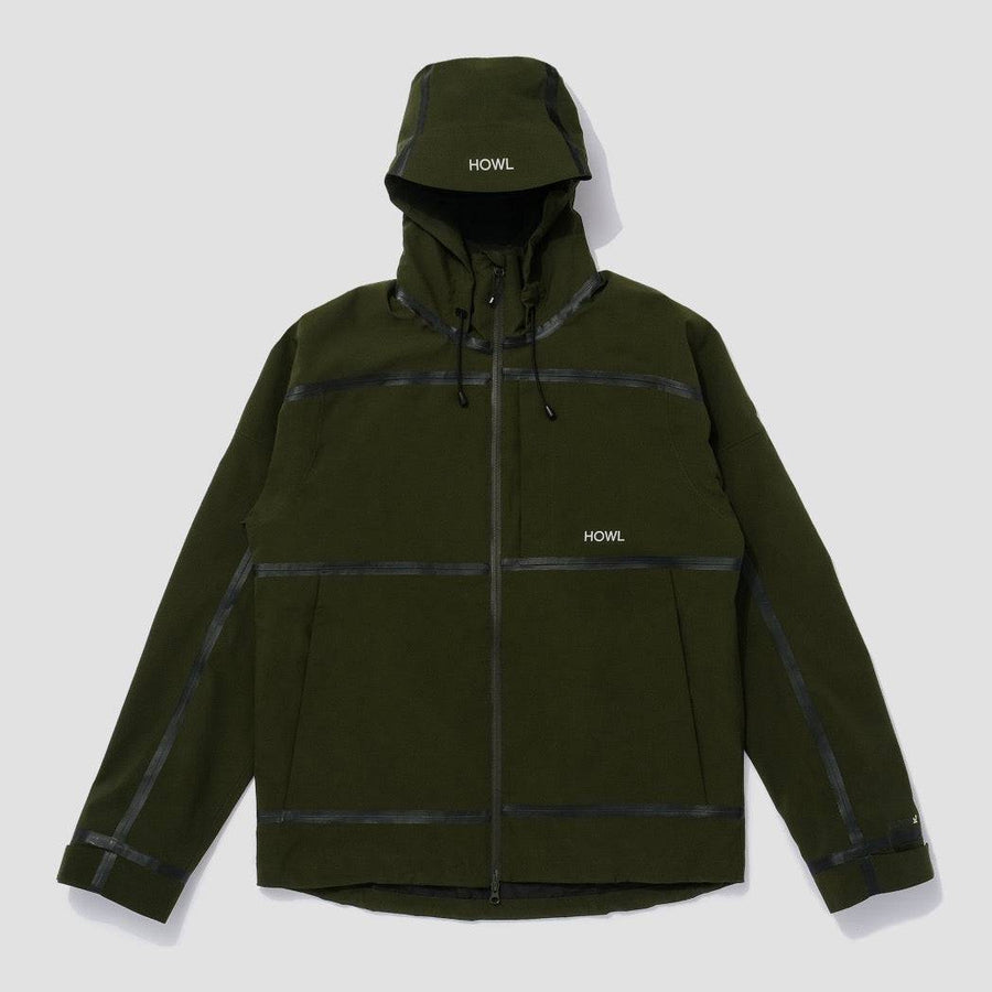 Howl Taped Snow Jacket in Moss 2024