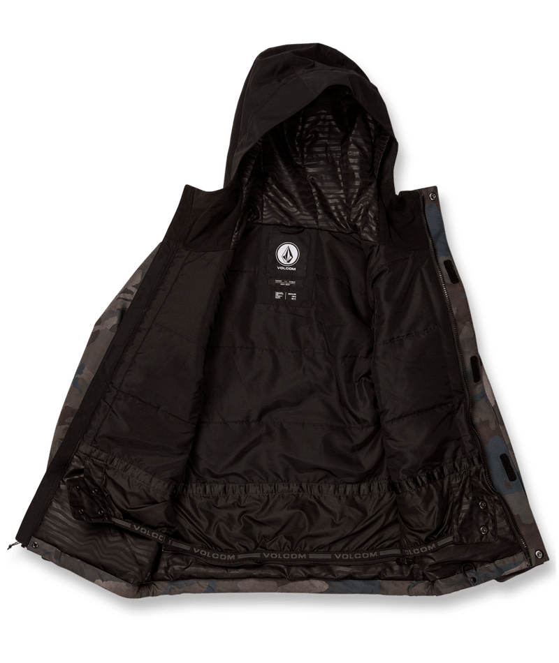 Volcom Stone 91 Insulated Kids Snow Jacket in Cloudwash Camo 2024 - M I L O S P O R T