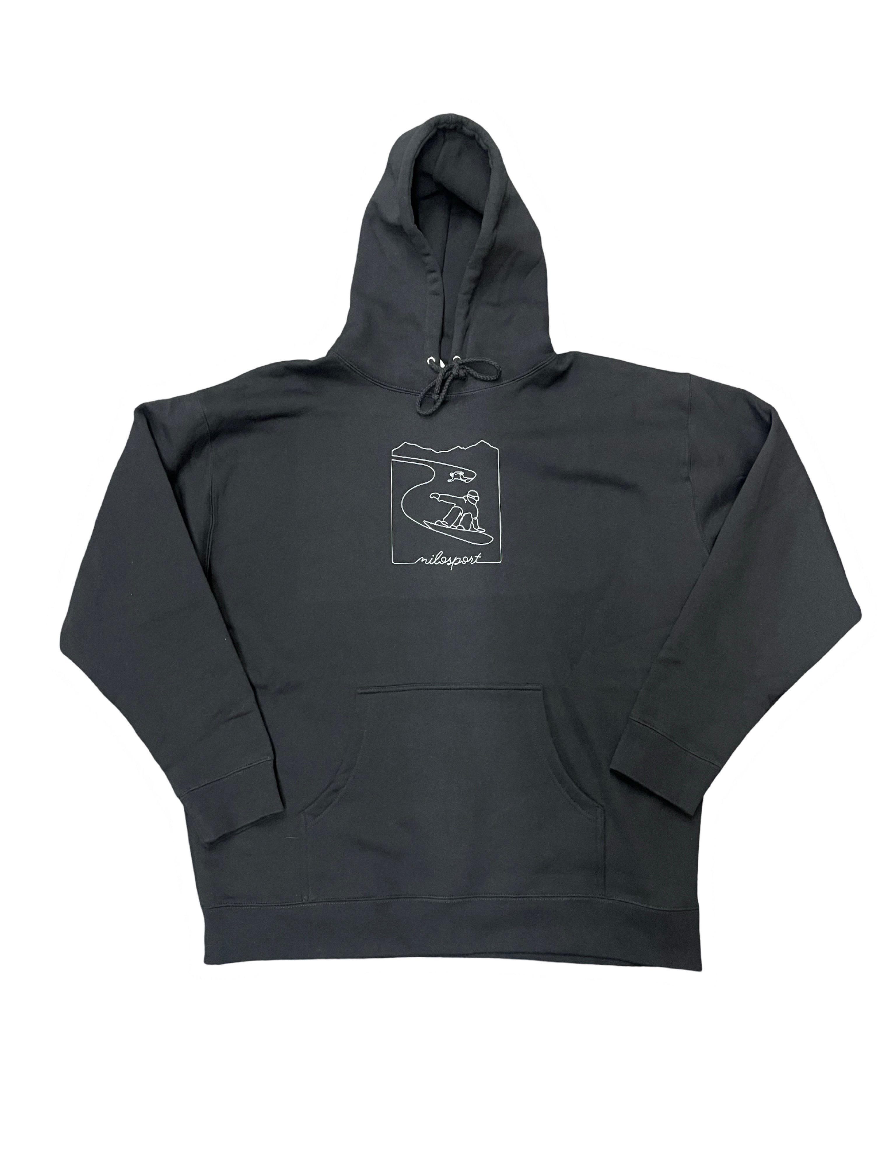 Milosport B Town Double Slash Hooded Sweatshirt