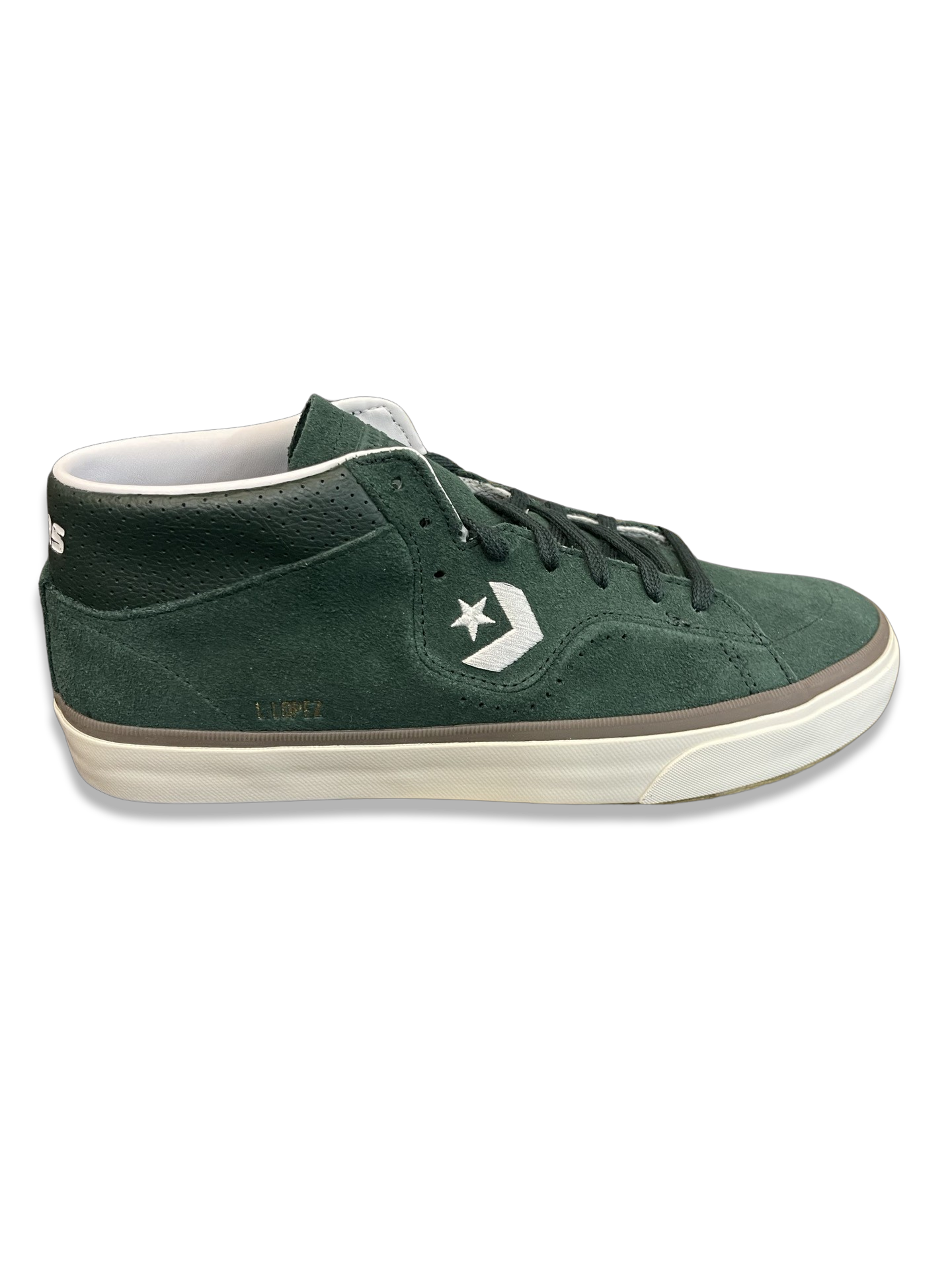 Converse Louie Lopez Pro Mid Shoes Green White 8