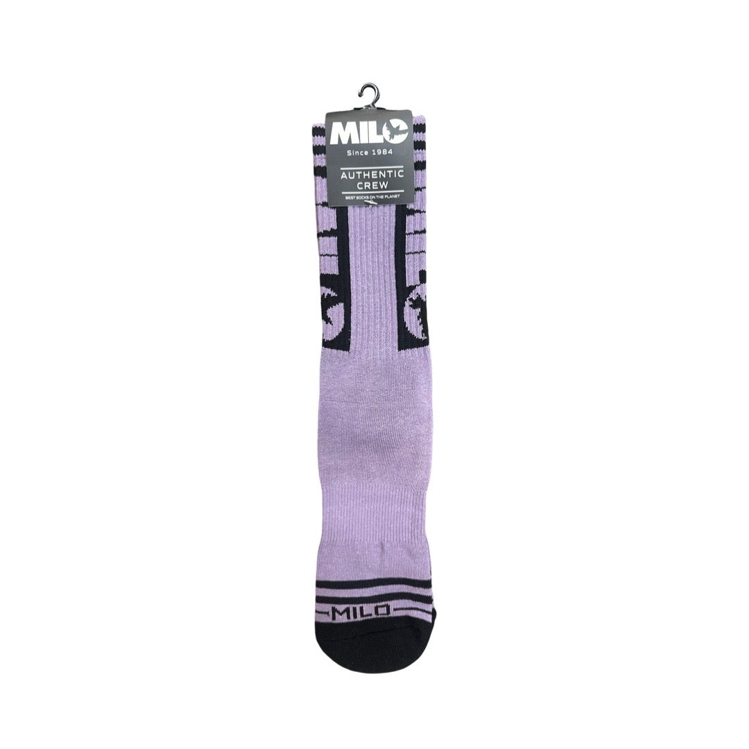 Milosport Block Logo Authentic Socks - M I L O S P O R T