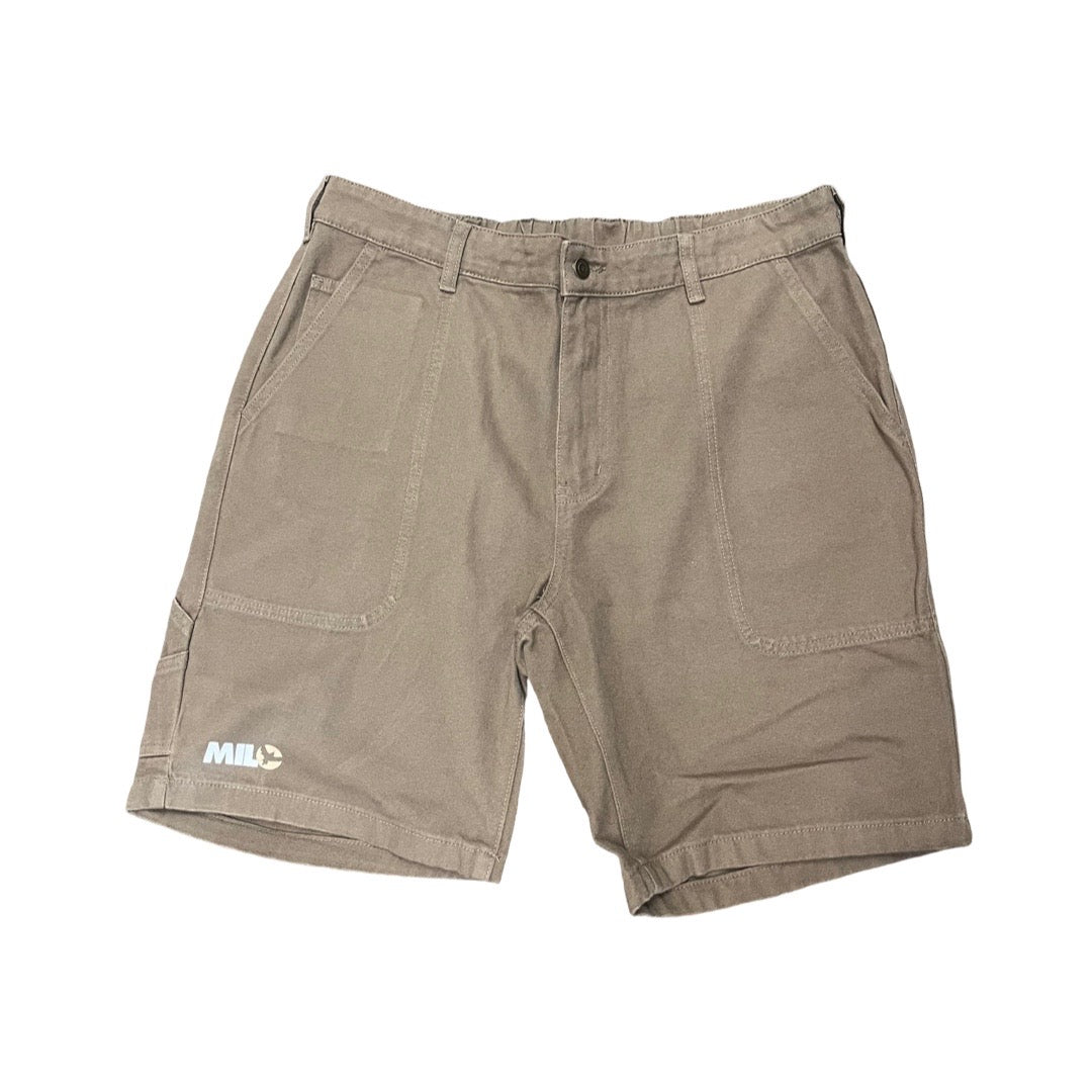 Milosport Classic Painter Shorts in Brown