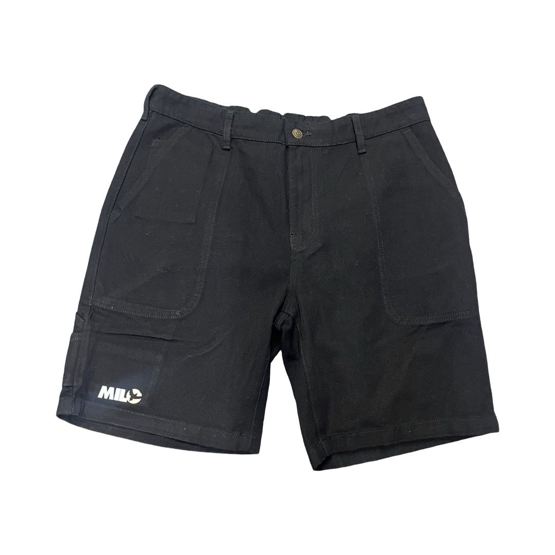 Milosport Classic Painter Shorts in Black