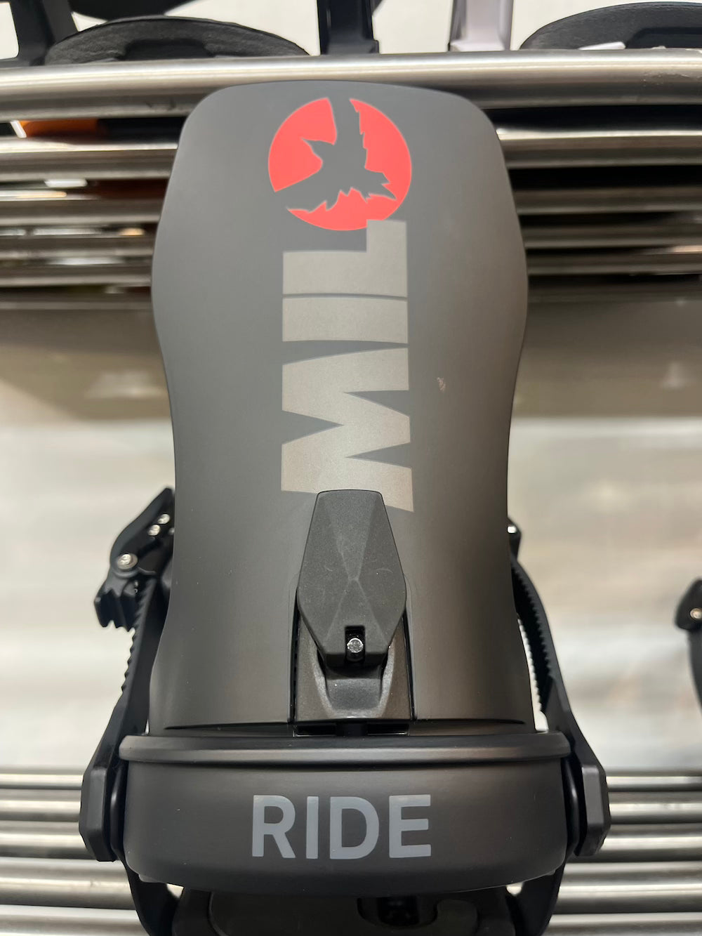 Ride x Milo M-9 Snowboard Binding in Black 2025