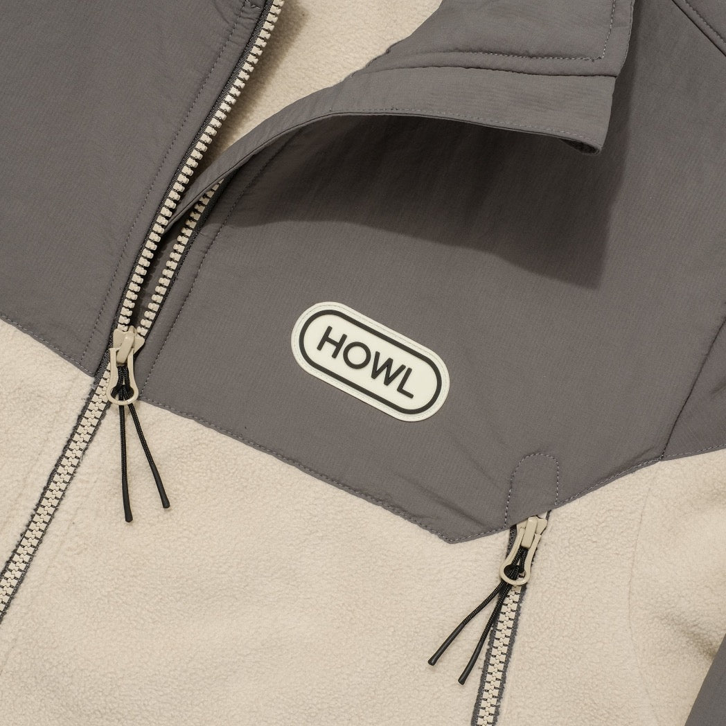 Howl Zip Polar Fleece Jacket in Marshmallow 2024 - M I L O S P O R T