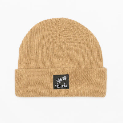 Autumn Label Beanie in Khaki 2024 - M I L O S P O R T