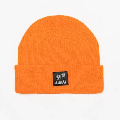 Autumn Label Beanie in Orange 2024 - M I L O S P O R T