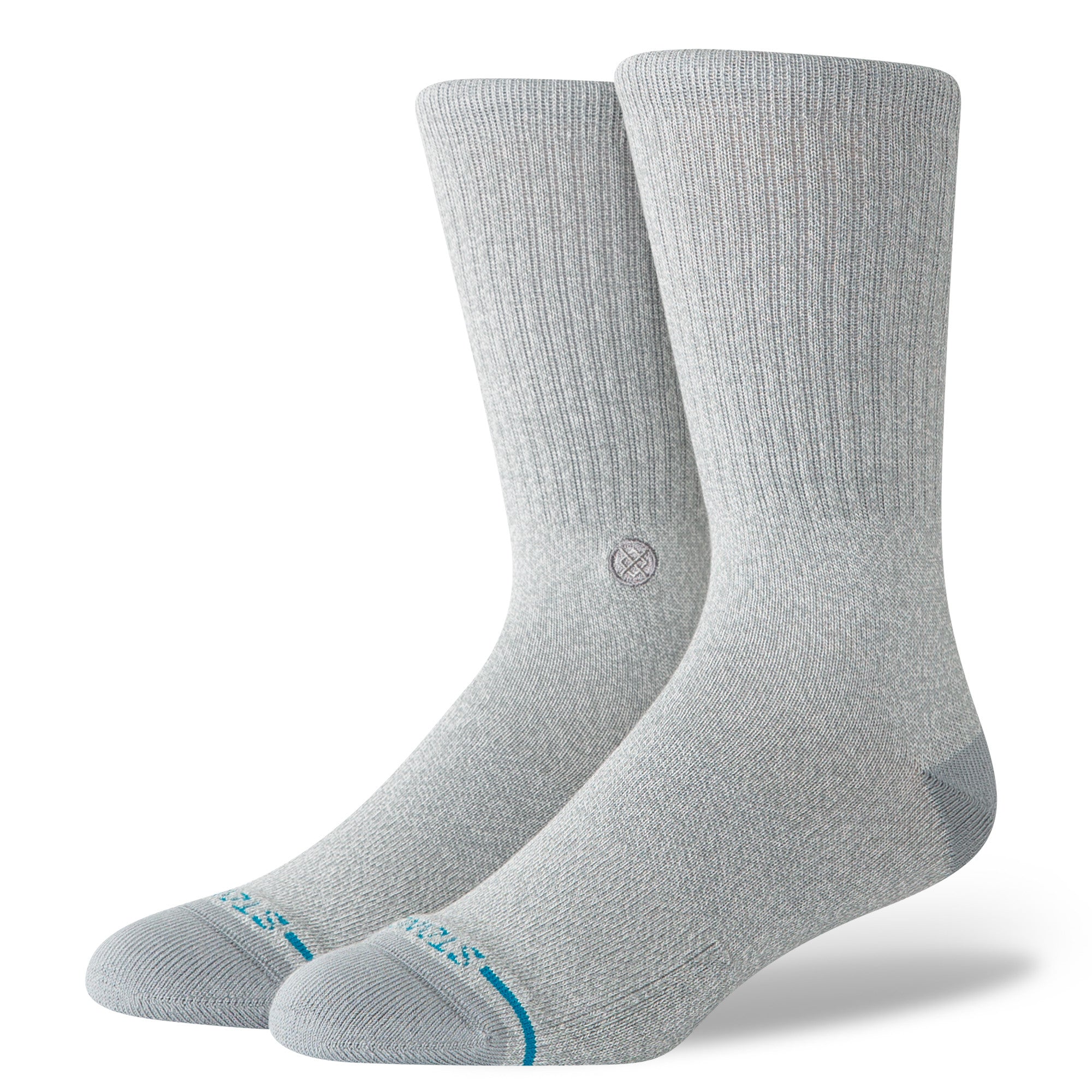 Stance Icon Sock in String Grey