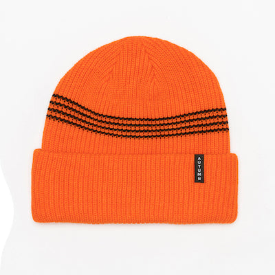 Autumn Mini Stripe Beanie in Orange 2024 - M I L O S P O R T