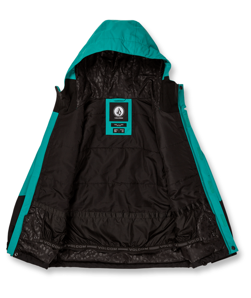 Volcom Sass N Fras Kids Insulated Snow Jacket in Vibrant Green 2024 - M I L O S P O R T