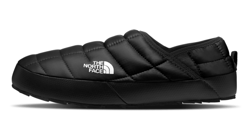 North Face Mens ThermoBall Traction Mule V Slippers in Black and White - M I L O S P O R T