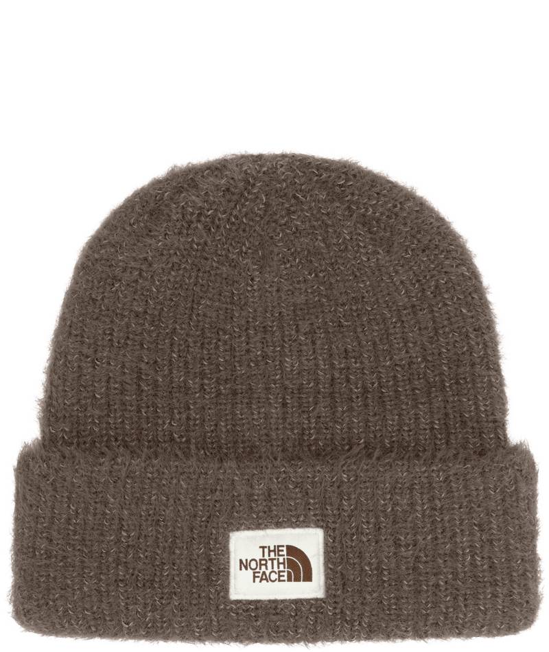 North Face Womens Salty Bae Lined Beanie in Smokey Brown - M I L O S P O R T