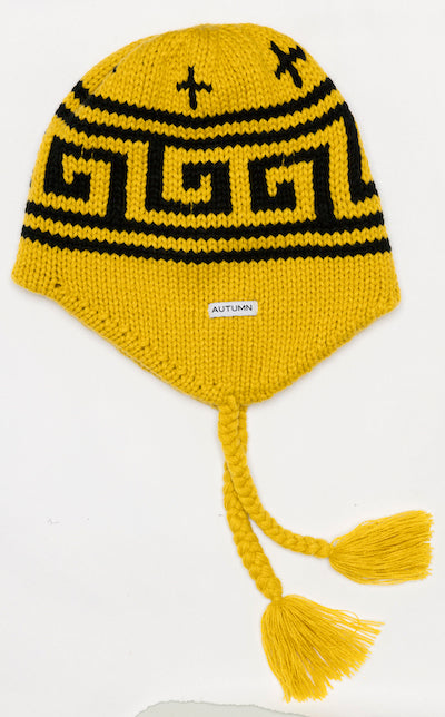 Autumn Niseko Earflap Beanie in Saffron 2024 - M I L O S P O R T