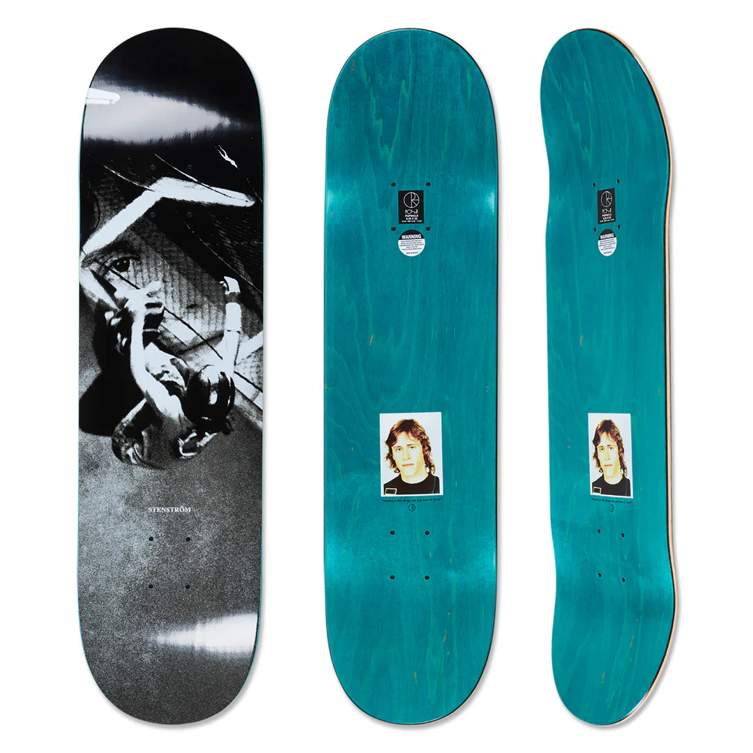 Polar Skate Co David Stenstrom Toba Skateboard Deck in 8.25''