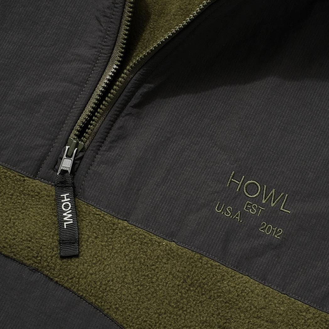 Howl Pullover Fleece in Moss 2024 - M I L O S P O R T