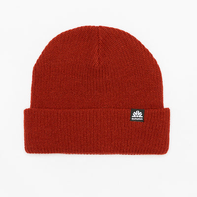 Autumn Simple Beanie in Burnt Henna 2024 - M I L O S P O R T