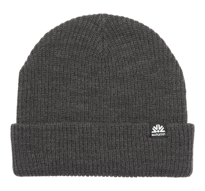 Autumn Simple Beanie in Charcoal 2024 - M I L O S P O R T