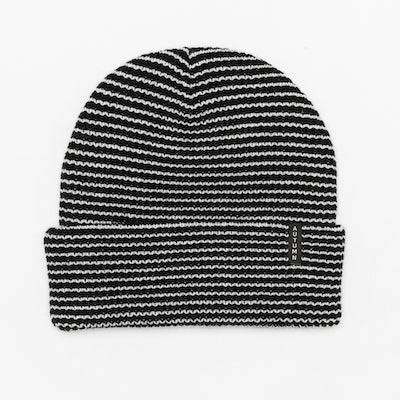 Autumn Stripe Beanie in Black 2024 - M I L O S P O R T