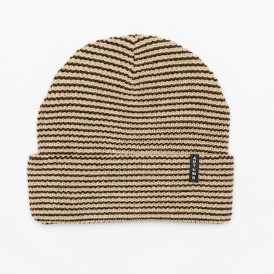 Autumn Stripe Beanie in Natural 2024 - M I L O S P O R T