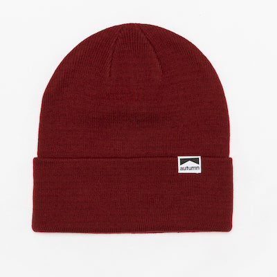 Autumn Surplus Beanie in Burgundy 2024 - M I L O S P O R T