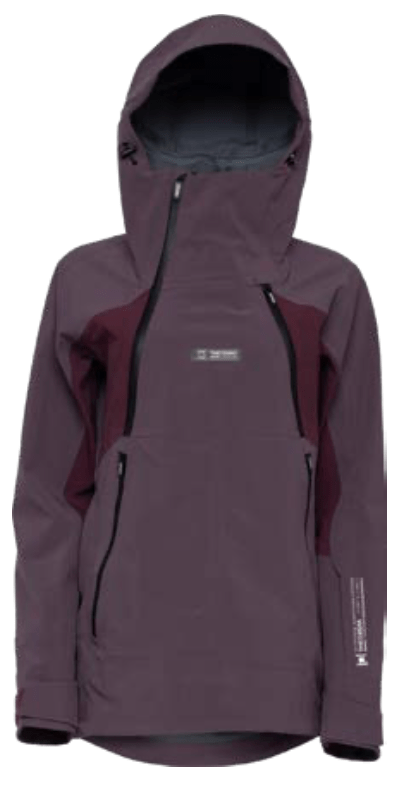 L1 Atlas Womens Snow Jacket in Huckleberry Port 2024 - M I L O S P O R T