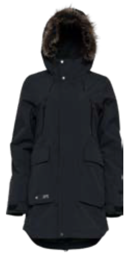 L1 Fairbanks Womens Snow Jacket in Black 2024 - M I L O S P O R T