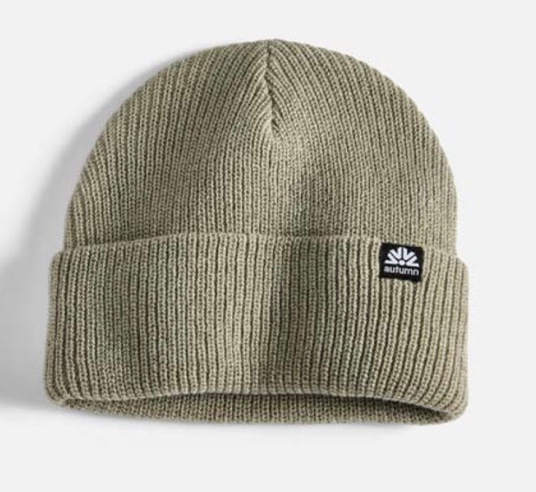 Autumn Simple Beanie in Stone Grey 2025