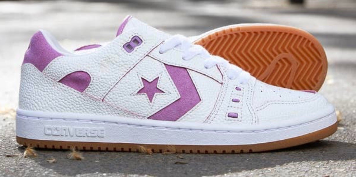 Converse AS-1 Pro Ox Skate Shoe in Olympic Chameleon White Fusia and Glow White